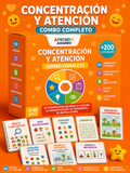 CONCENTRACIÓN Y ATENCIÓN - COMBO COMPLETO