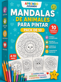 PACK DE MANDALAS PARA COLOREAR
